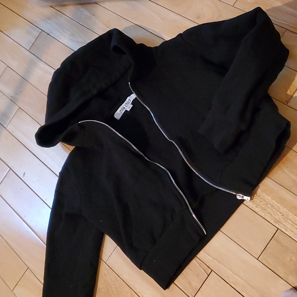 Girl's hoodie with zipper